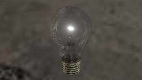 Glowing Light Bulb preview image